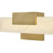 Cadiz LED 19.75 inch Heritage Brass Bath Light Wall Light