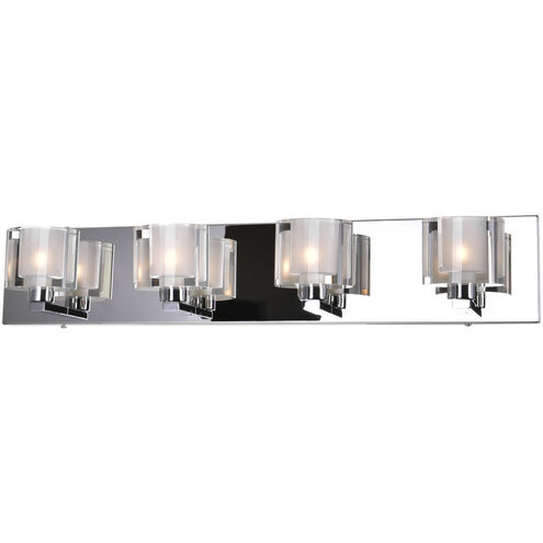 Tina 4 Light 25 inch Chrome Wall Light