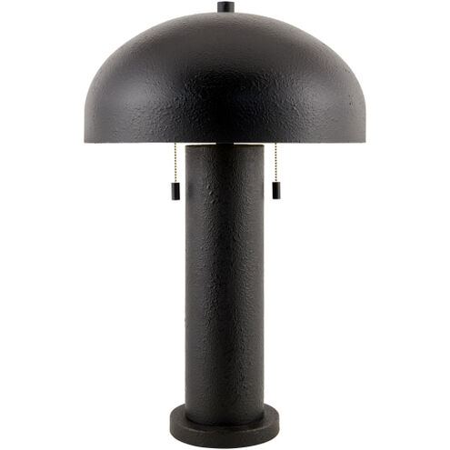 Hobro 25.25 inch 60 watt Hand Painted Accent Table Lamp Portable Light
