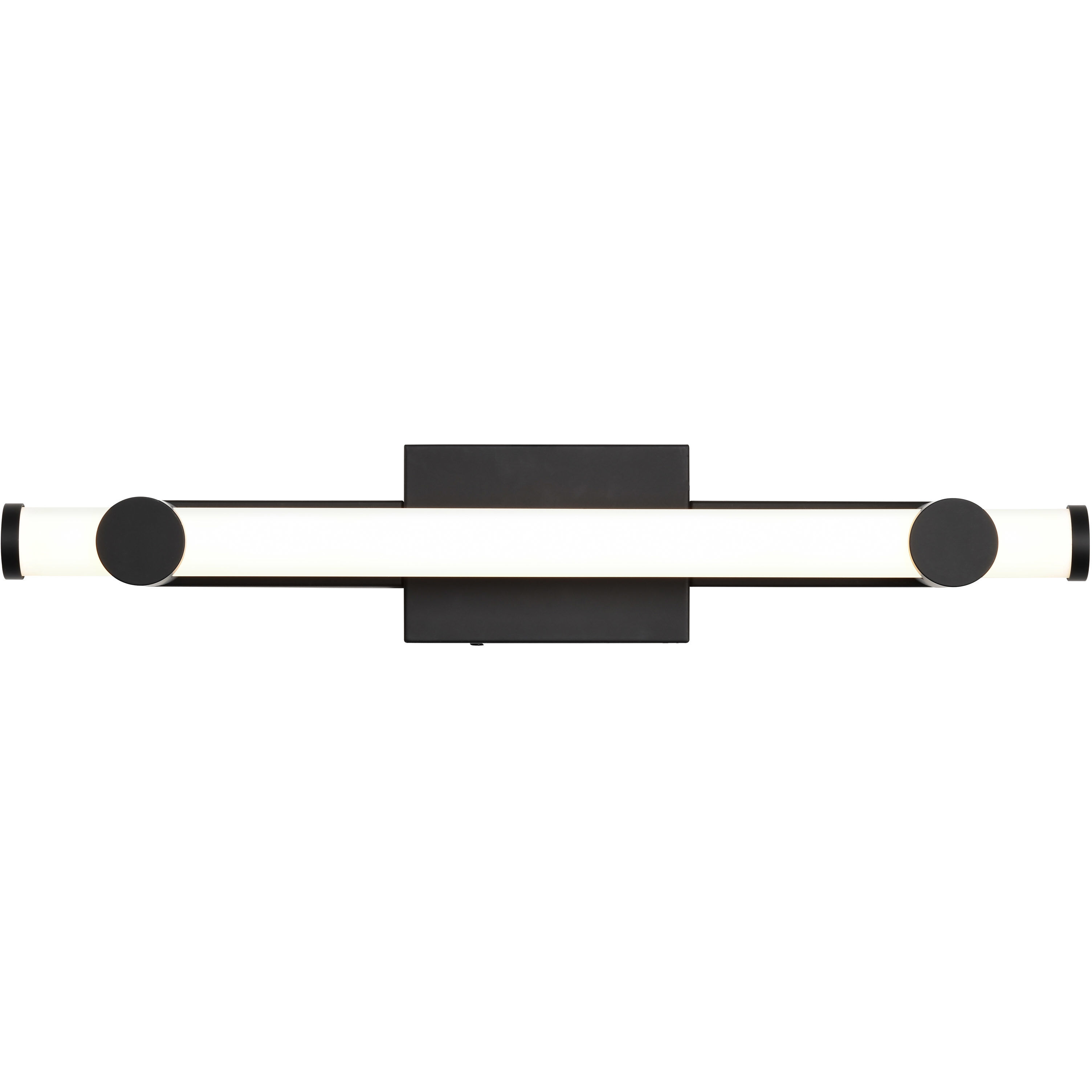 Bowman LED 24 inch Matte Black Vanity Light Wall Light