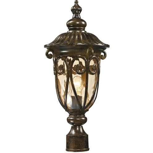 Logansport 1 Light 21 inch Hazelnut Bronze Outdoor Post Light