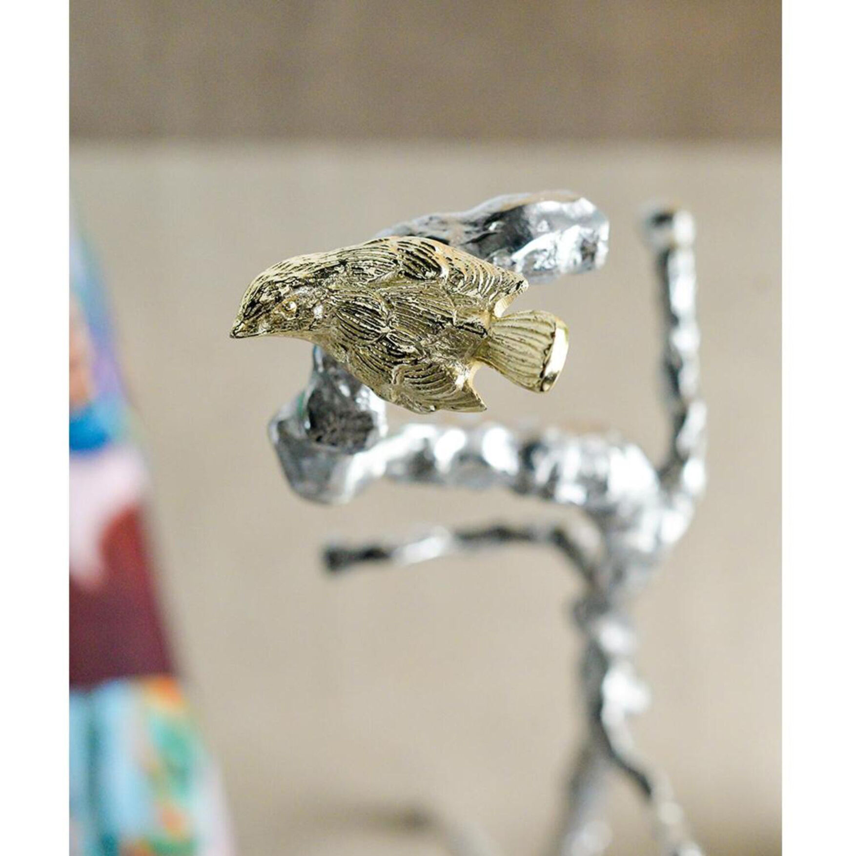 Anita 71 inch Shiny Gold Coat Hanger