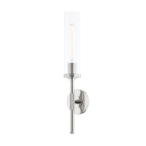Bowery 1 Light 5 inch Polished Nickel ADA Wall Sconce Wall Light