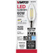 Lumos LED Candelabra Candelabra 5.50 watt 3500K LED Filament