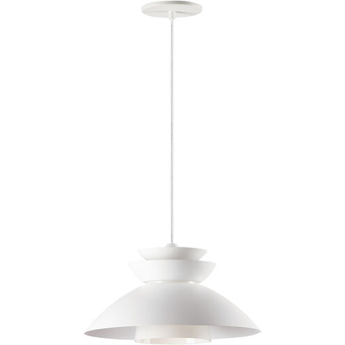 Nordic 1 Light 14.25 inch Pendant