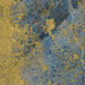 Cameron Blue and Yellow and Beige and Multicolor and Gold Wall Art