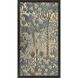Animals Collection Modern Rubbed Matte Espresso Wood With Honeycomb Embossing Framed Art