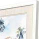 Boho Beachy Blue and Green and Gray Framed Art, Propac