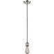 Franklin Restoration Beacon 1 Light 10 inch Polished Nickel Mini Pendant Ceiling Light in Incandescent, Seedy, Franklin Restoration