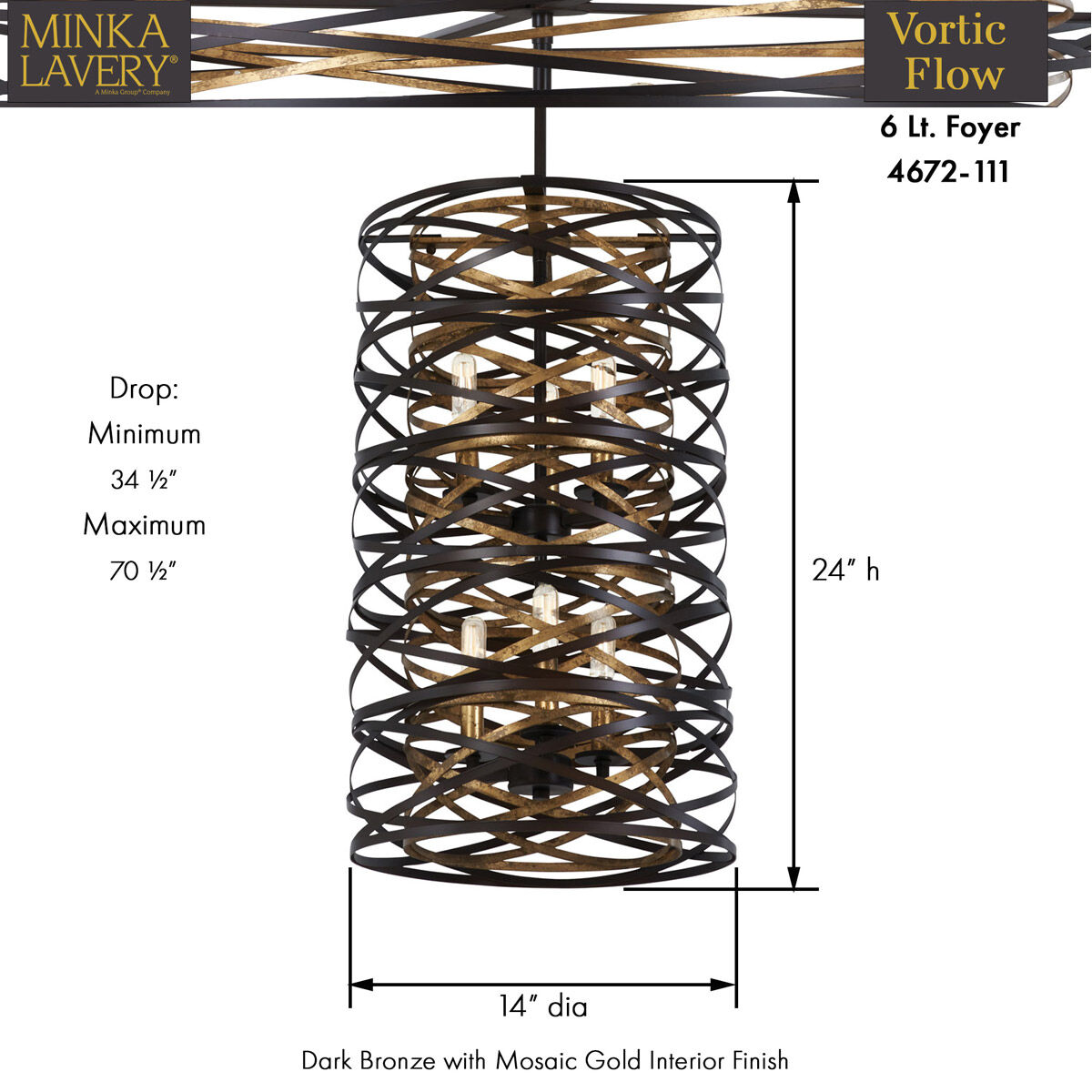 Vortic flow chandelier deals