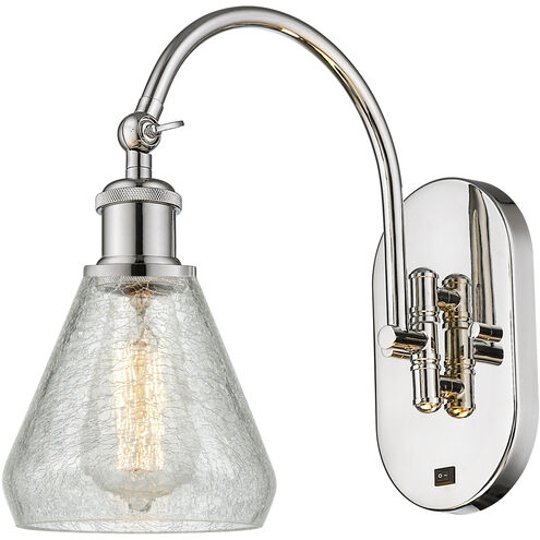 Ballston Conesus 1 Light 6 inch Polished Nickel Sconce Wall Light