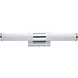 Optic LED 24 inch Polished Chrome Bath Vanity Wall Light