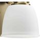 Preston 1 Light 7.5 inch Vintage Brass Bath Light Wall Light