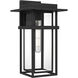 Morgan 1 Light 18 inch Earth Black Outdoor Wall Lantern