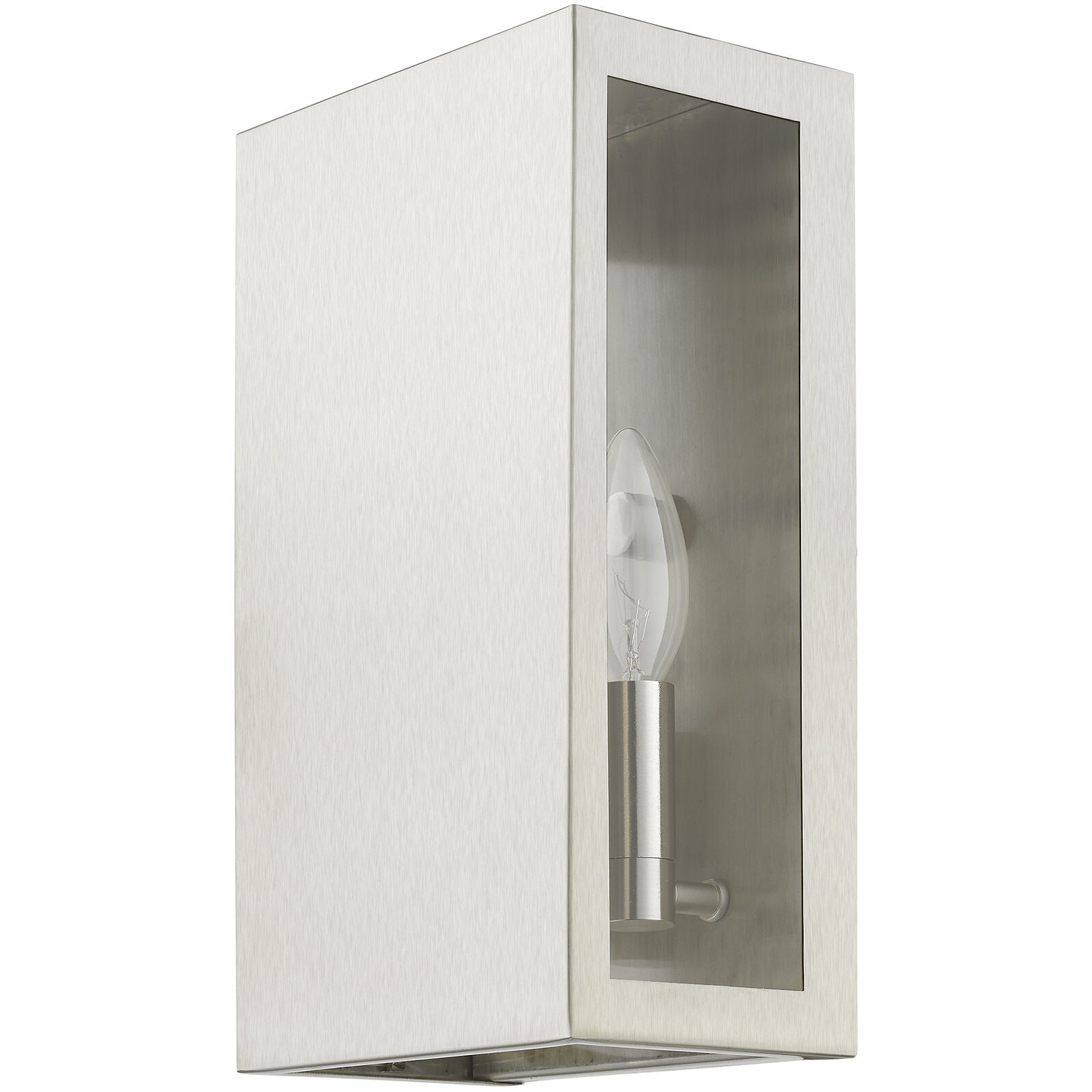 Winfield 2 Light 11 inch Brushed Nickel Outdoor Sconce, Medium