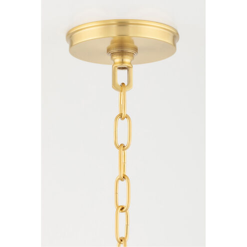 Howell 12 Light 47 inch Aged Brass Chandelier Ceiling Light