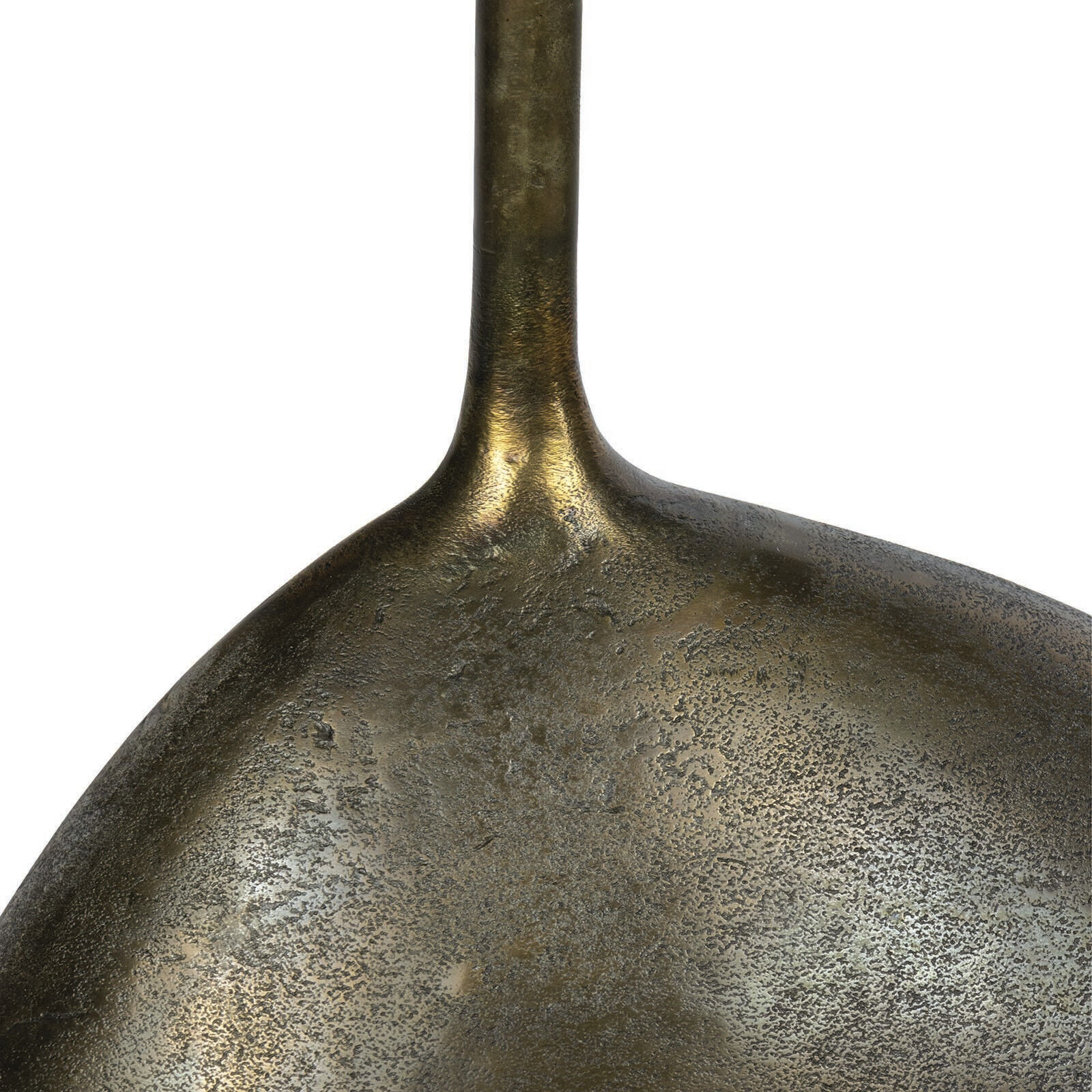 Rizzo Accent Table in Brass