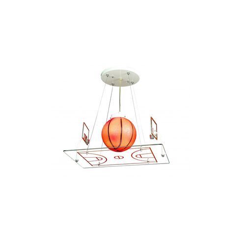 Canada 1 Light 14 inch White/Orange Pendant Ceiling Light
