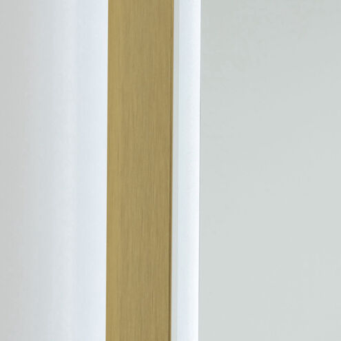 Reflections 31.5 X 23.6 inch Brushed Brass LED Mirror