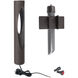 Scoop 12 5.7 watt Bronze Bollard Light in 3000K Warm White LED, WAC Landscape