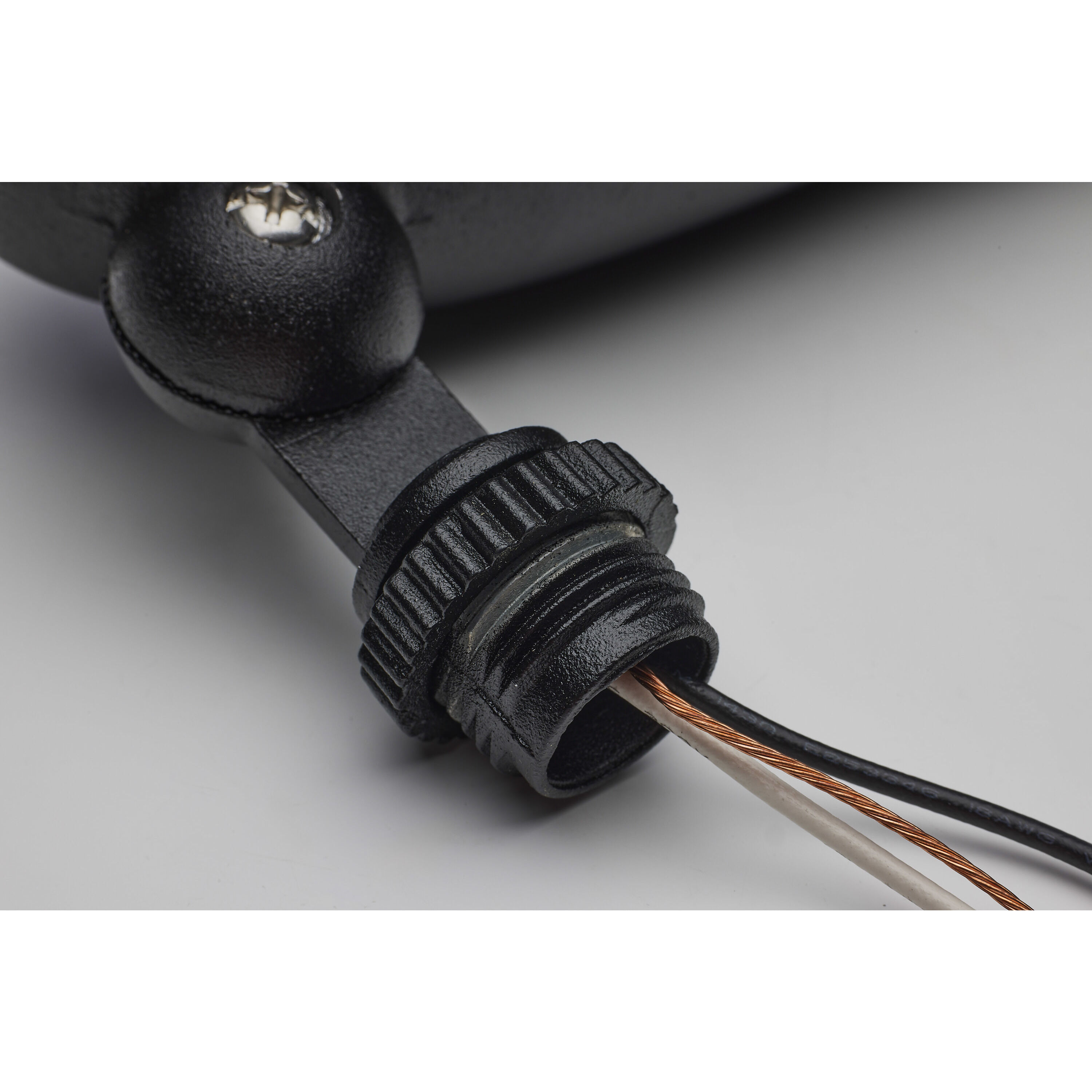 Brentwood 120V 9.00 watt Matte Black Landscape Flood Light