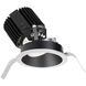 Volta LED B/Wt Recessed Lighting in Flood, 90, 2700K, Black/White