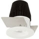 Iolite LED Dedicated White with White Recessed Light in 2700K, Round Reflector