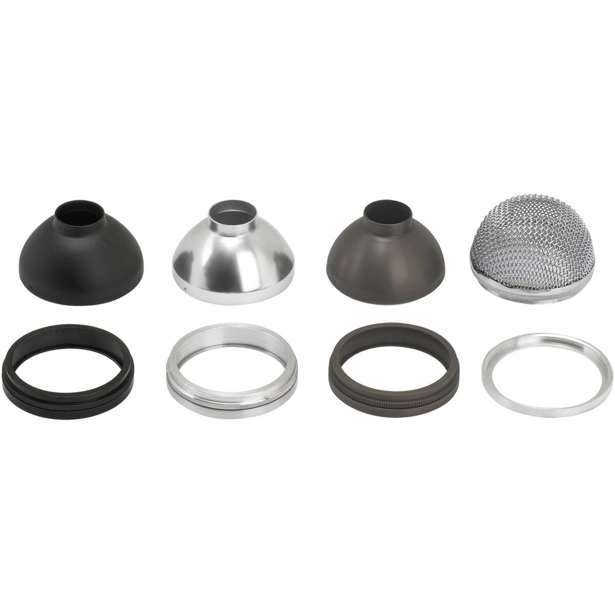 Backlight Antique Bronze Shield in MR16, Mesh