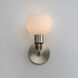 Coraline 1 Light 6 inch Satin Nickel Wall Sconce Wall Light