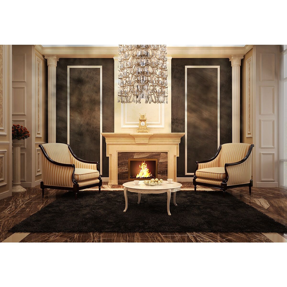 Ferrero 16 Light 42 inch Chrome Chandelier Ceiling Light in Cognac