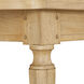 Mathis 86 X 40 inch Bleached French Oak Extension Dining Table