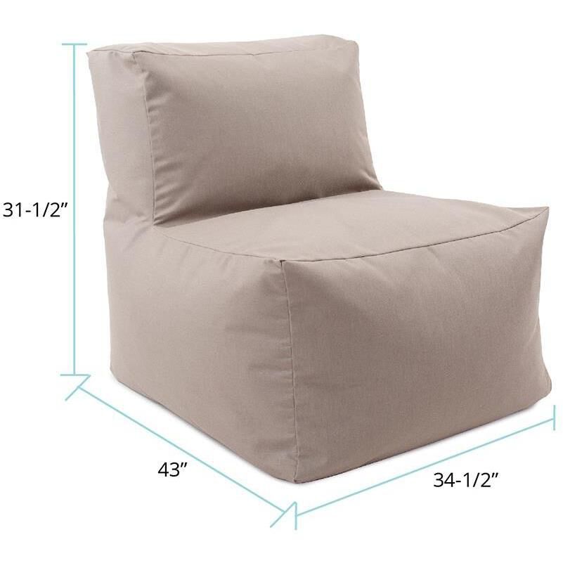 Seascape Sand Outdoor Pouf Chair