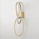 Unity LED 8 inch Brushed Champagne Wall Sconce Wall Light