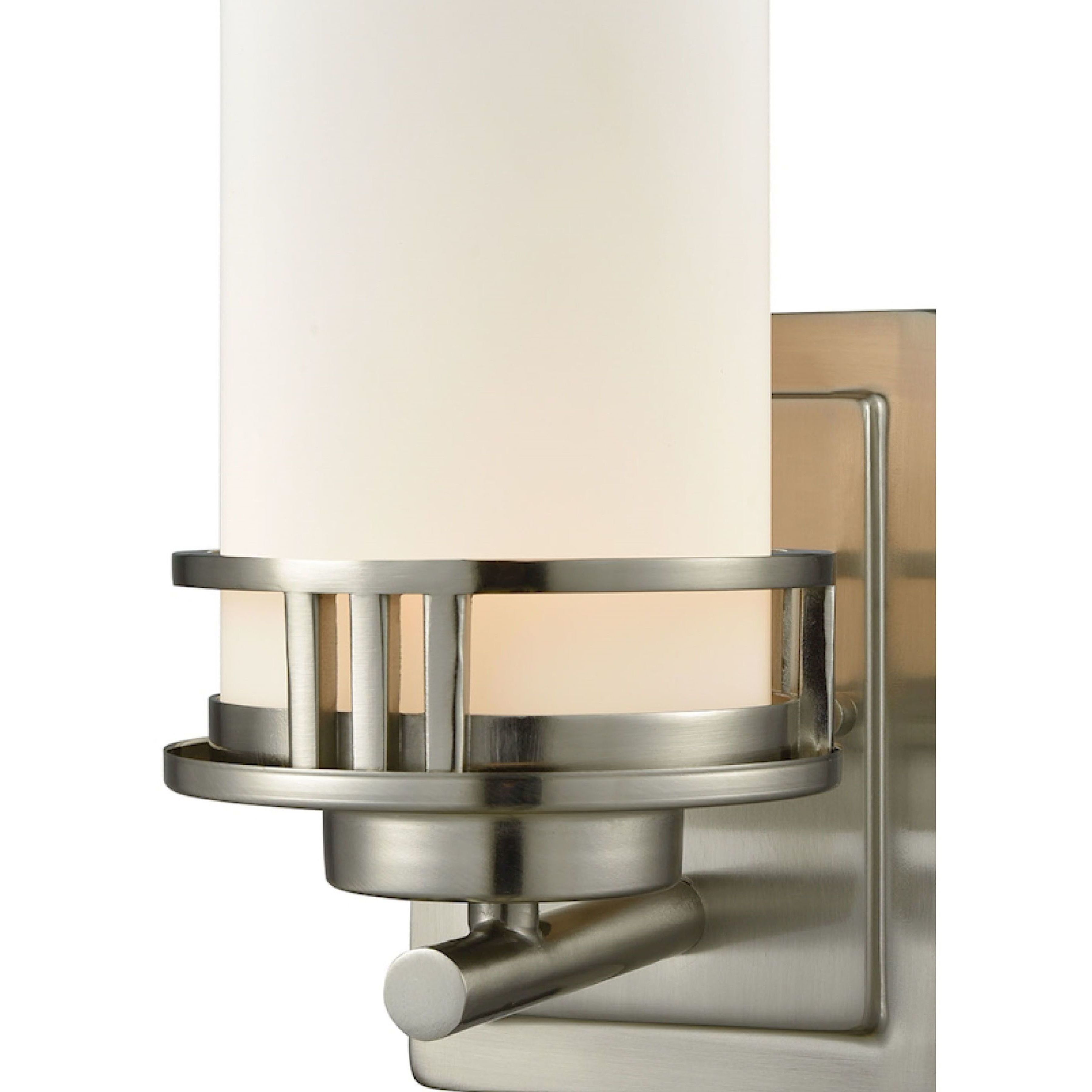 Ravendale 1 Light 7 inch Brushed Nickel Vanity Light Wall Light