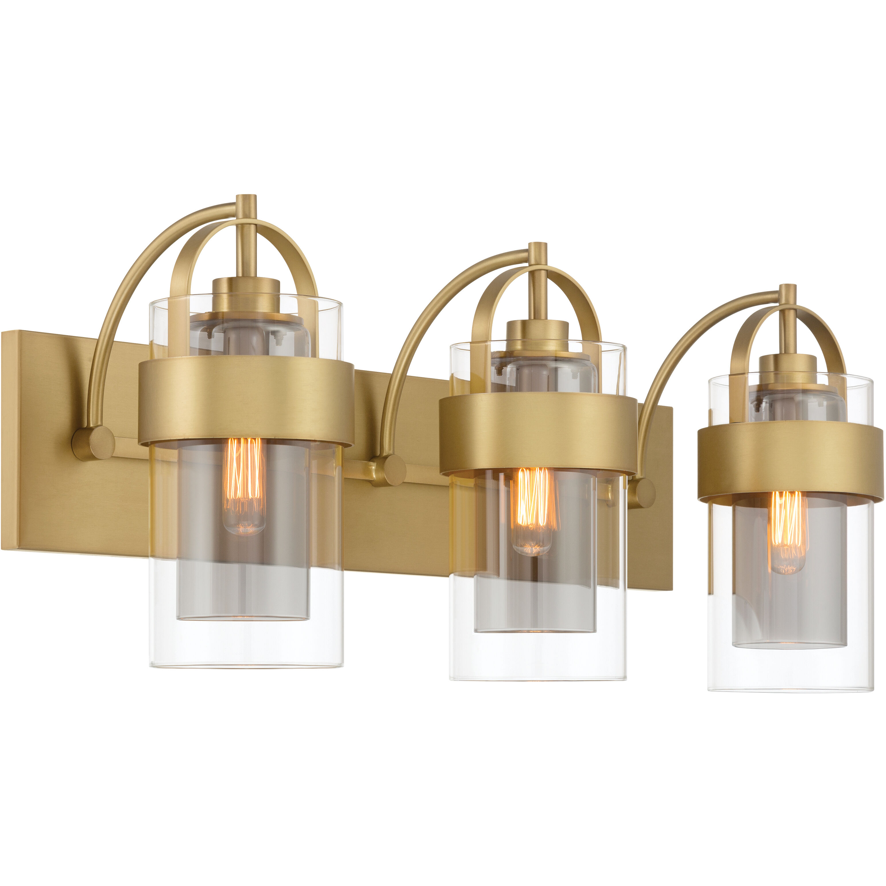 Ravik 3 Light 24 inch Legacy Brass Vanity Wall Light