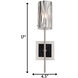 Chroman Empire 1 Light 4.5 inch Chrome ADA Wall Sconce Wall Light