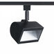 Wall Wash 1 Light 120 Black J Track Fixture Ceiling Light in 3000K