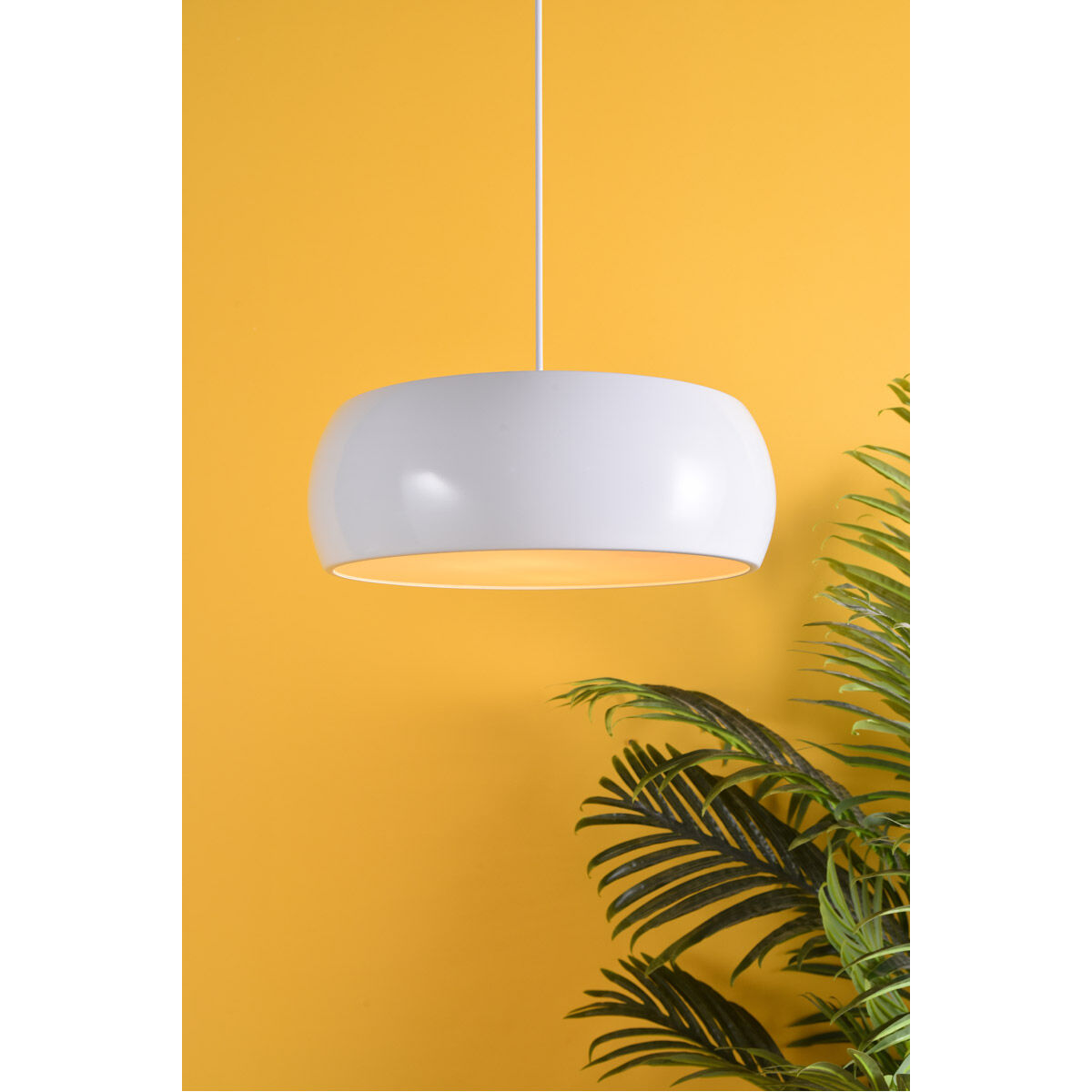 Flynn 2 Light 14 inch White Pendant Ceiling Light