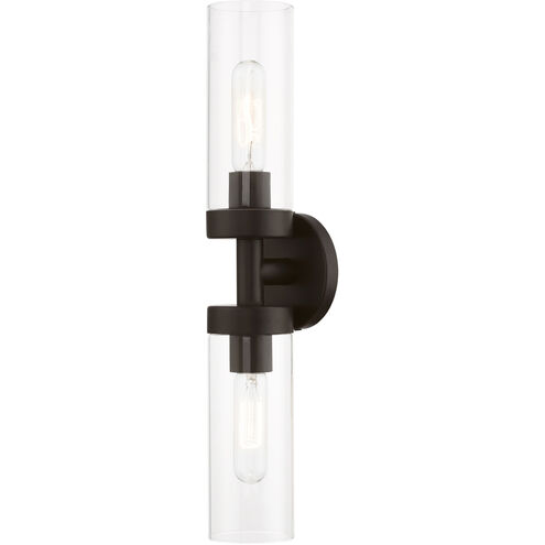 Ludlow 2 Light 4.25 inch Bronze Vanity Sconce Wall Light