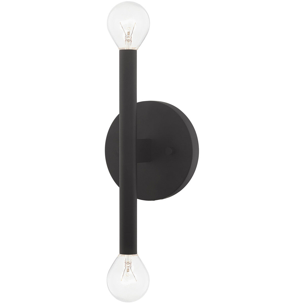 Copenhagen 2 Light 16 inch Black ADA ADA Sconce Wall Light 