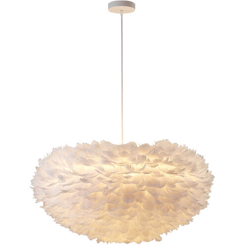 Canada 1 Light 26 inch White Pendant Ceiling Light