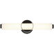 Santoro LED 20 inch Black Vanity Light Wall Light