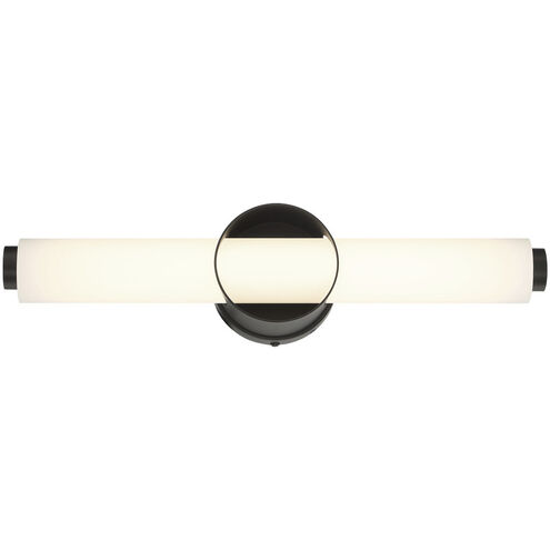 Santoro LED 20 inch Black Vanity Light Wall Light