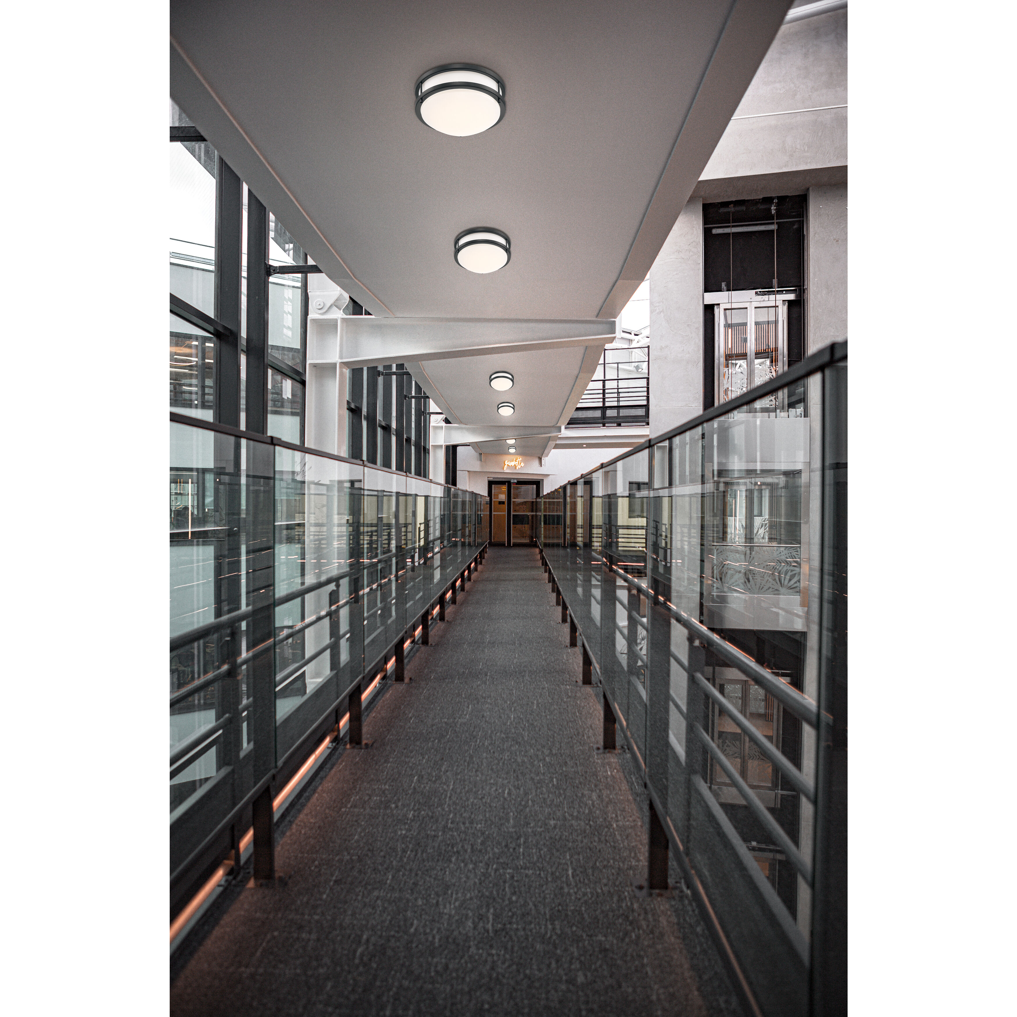 Solero III 1 Light 14 inch Matte Black Flush Mount Ceiling Light