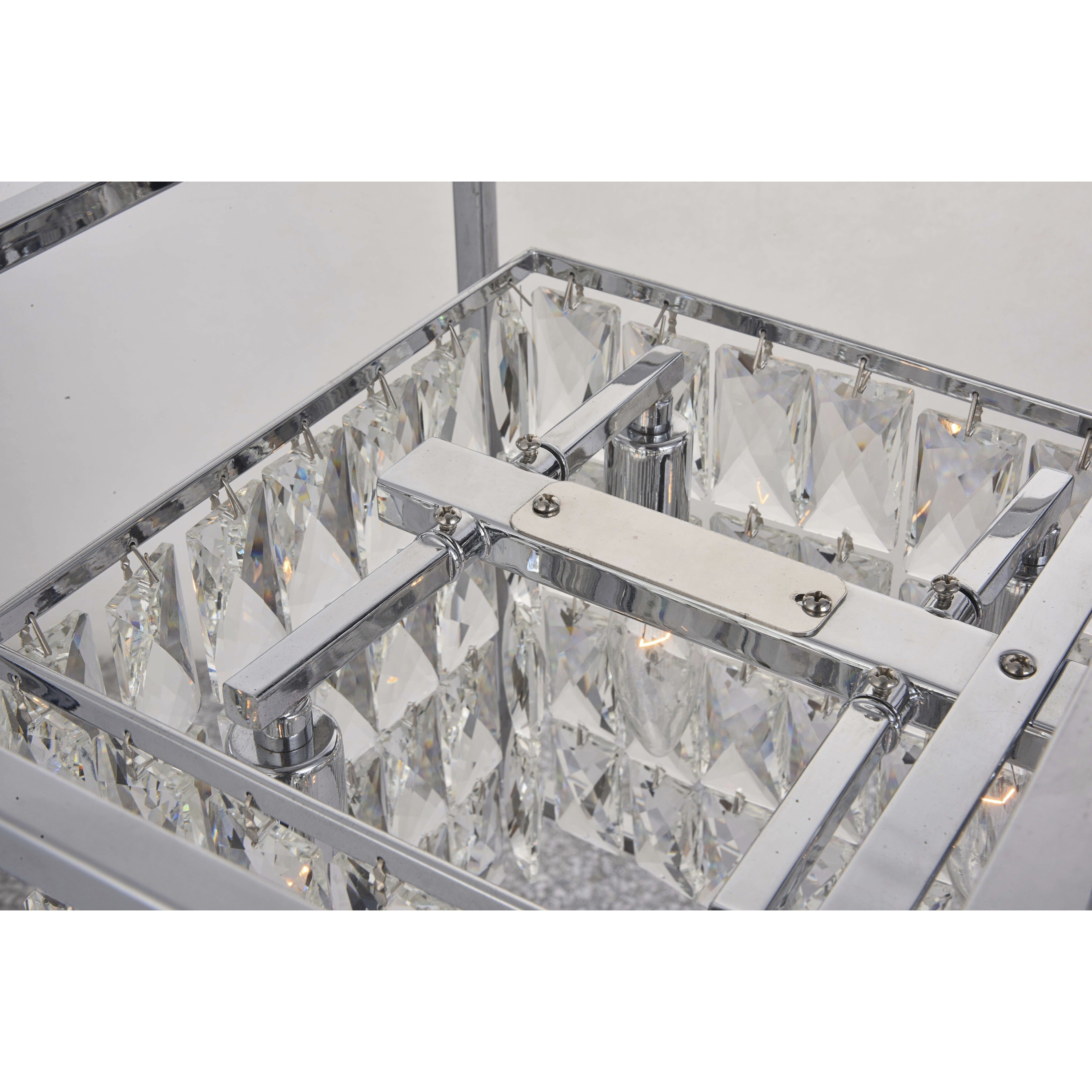 Canada 12 Light 14 inch Chrome Chandelier Ceiling Light