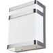 Sentinel LED 8 inch Stainless Steel ADA Wall Sconce Wall Light