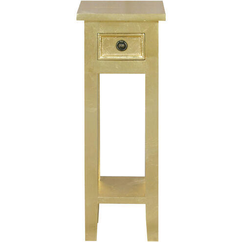 Sutter 27 X 10 inch Gold Accent Table