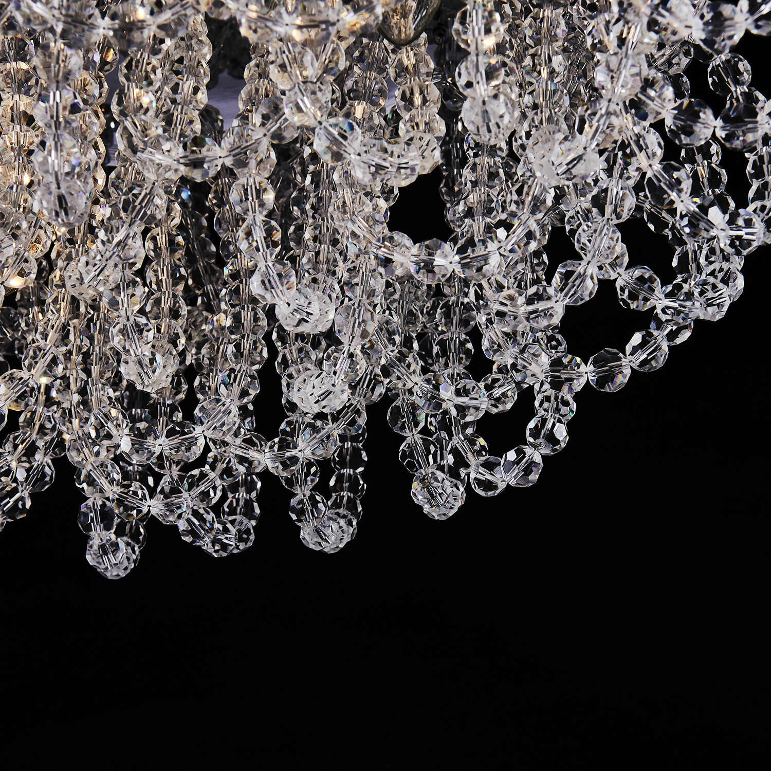 Loop 3 Light 14.5 inch Polished Chrome Flush Mount Ceiling Light