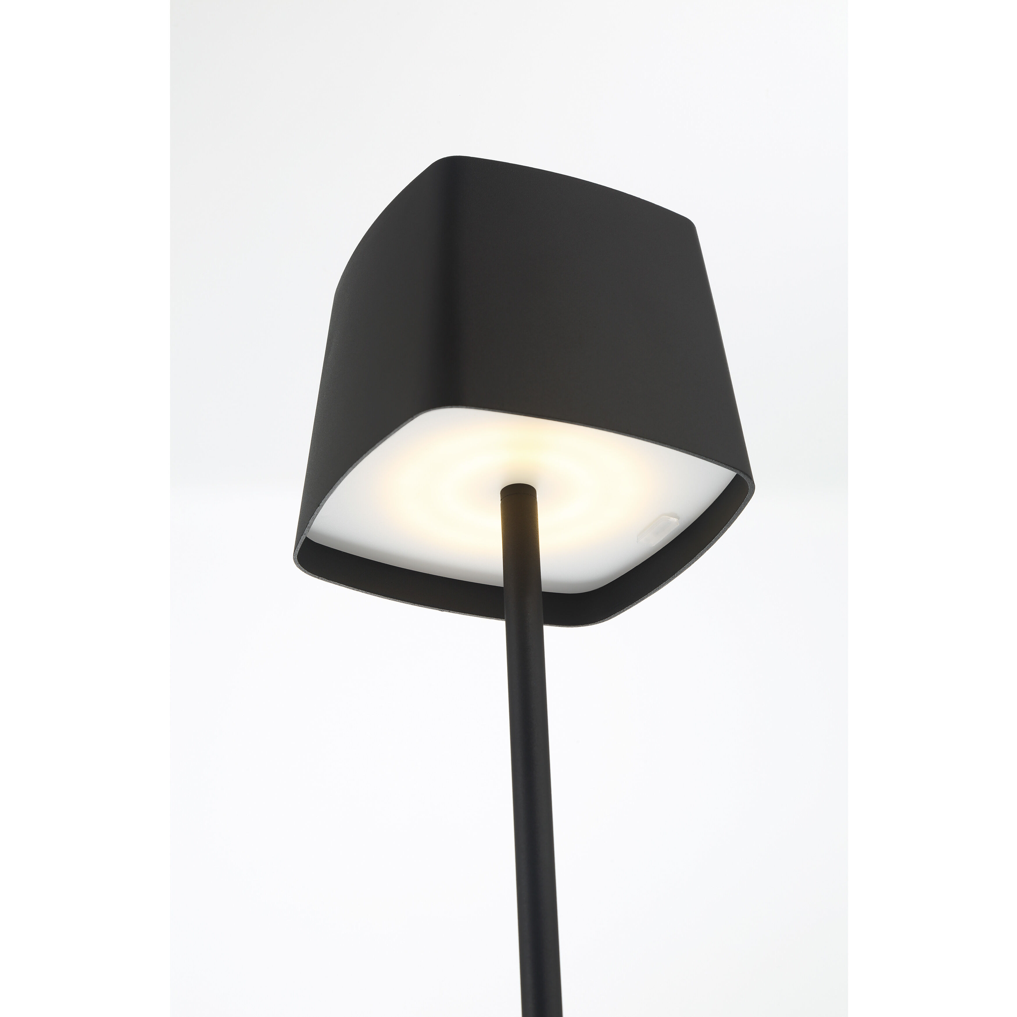 Task Portables 15 inch 3.00 watt Coal Table Lamp Portable Light