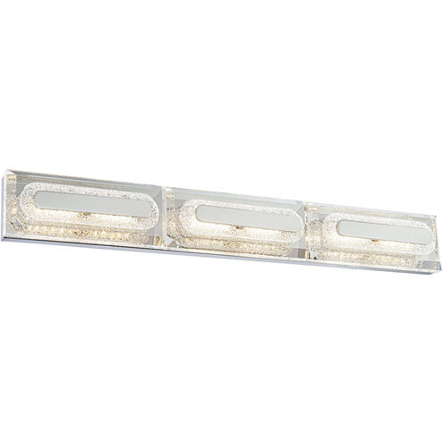 Soiree LED 28 inch Polished Nickel Bath Vanity & Wall Light, Beyond